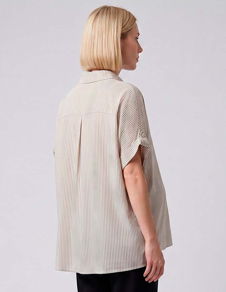 Blusa maternidad manga corta 2