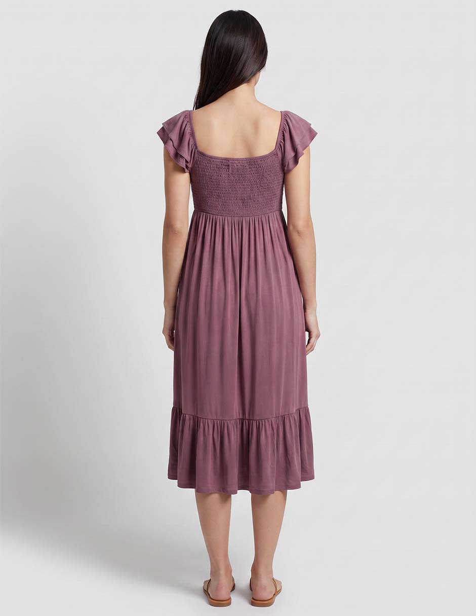 Vestido maternidad midi casual 2