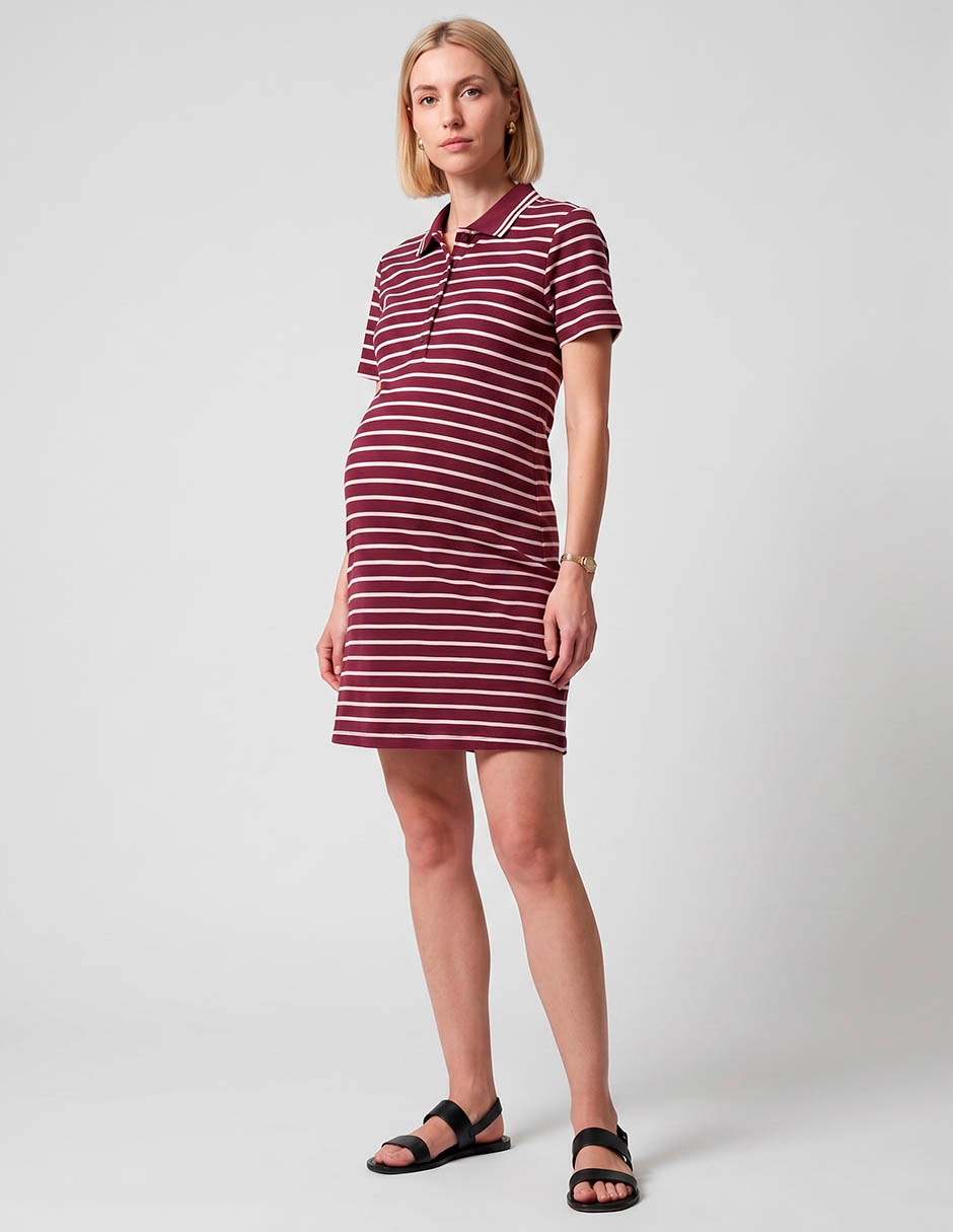 Vestido maternidad corto casual