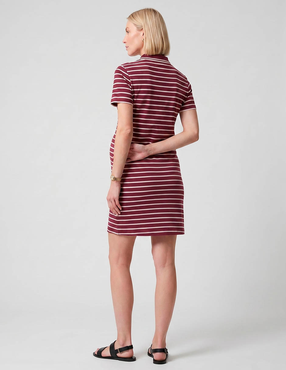 Vestido maternidad corto casual 3