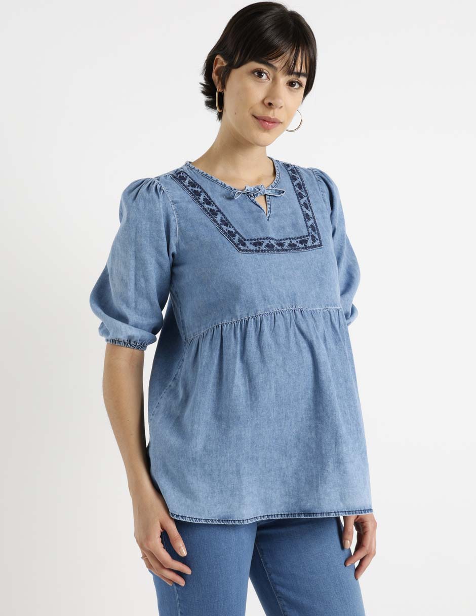 Blusa maternidad manga 3/4 1