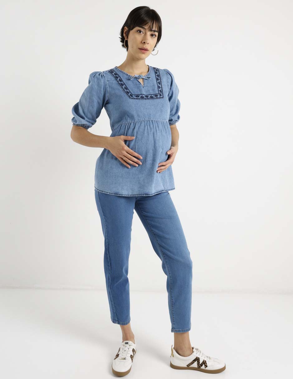 Blusa maternidad manga 3/4 8