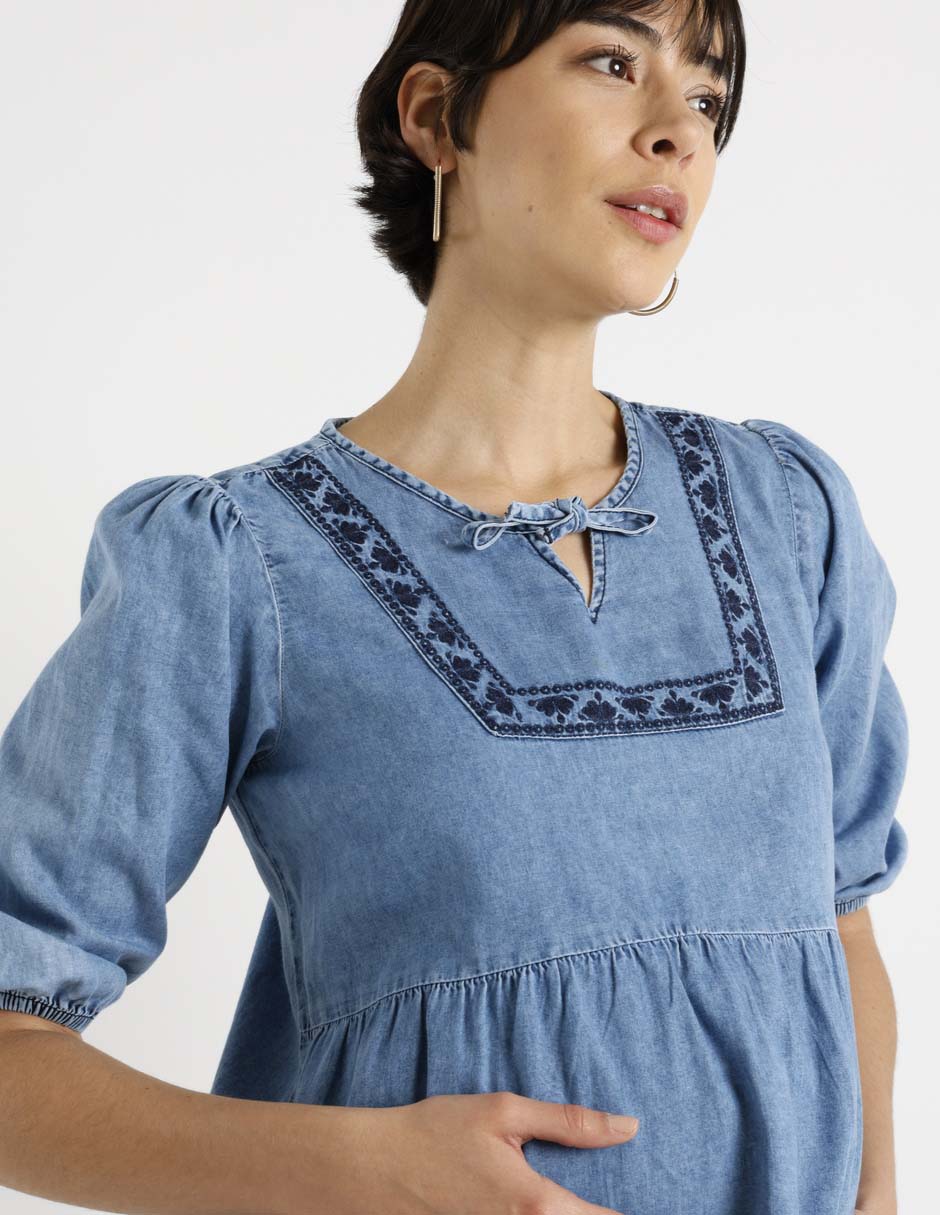 Blusa maternidad manga 3/4 9