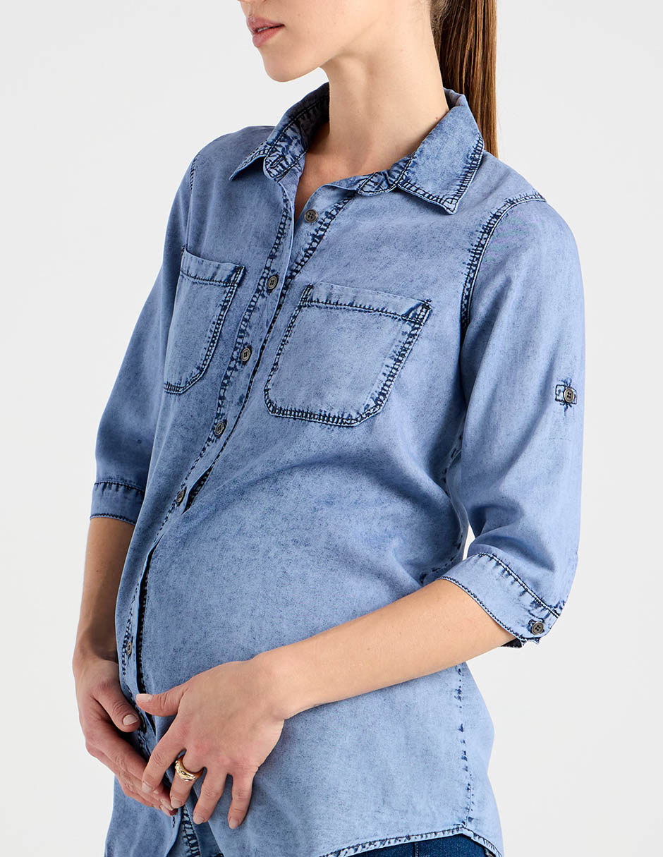Blusa maternidad manga 3/4 4