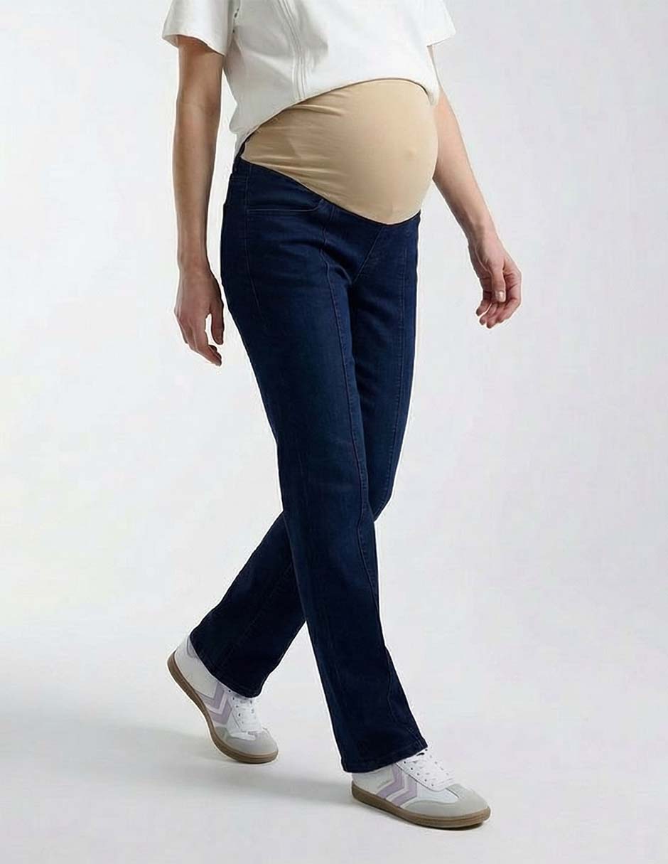 Jeans maternidad slim corte cintura Jeans maternidad slim corte cintura