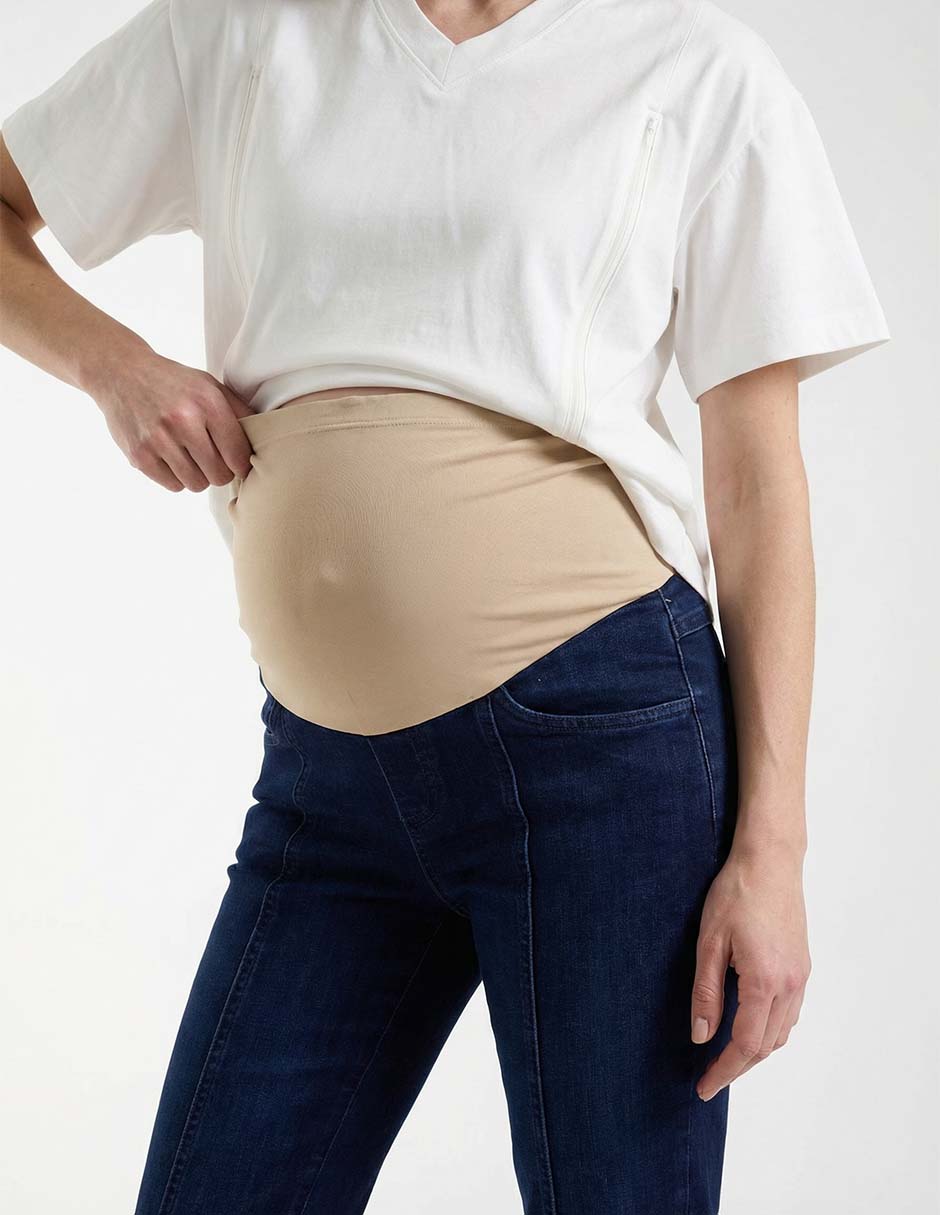 Jeans maternidad slim One To Nine corte cintura
