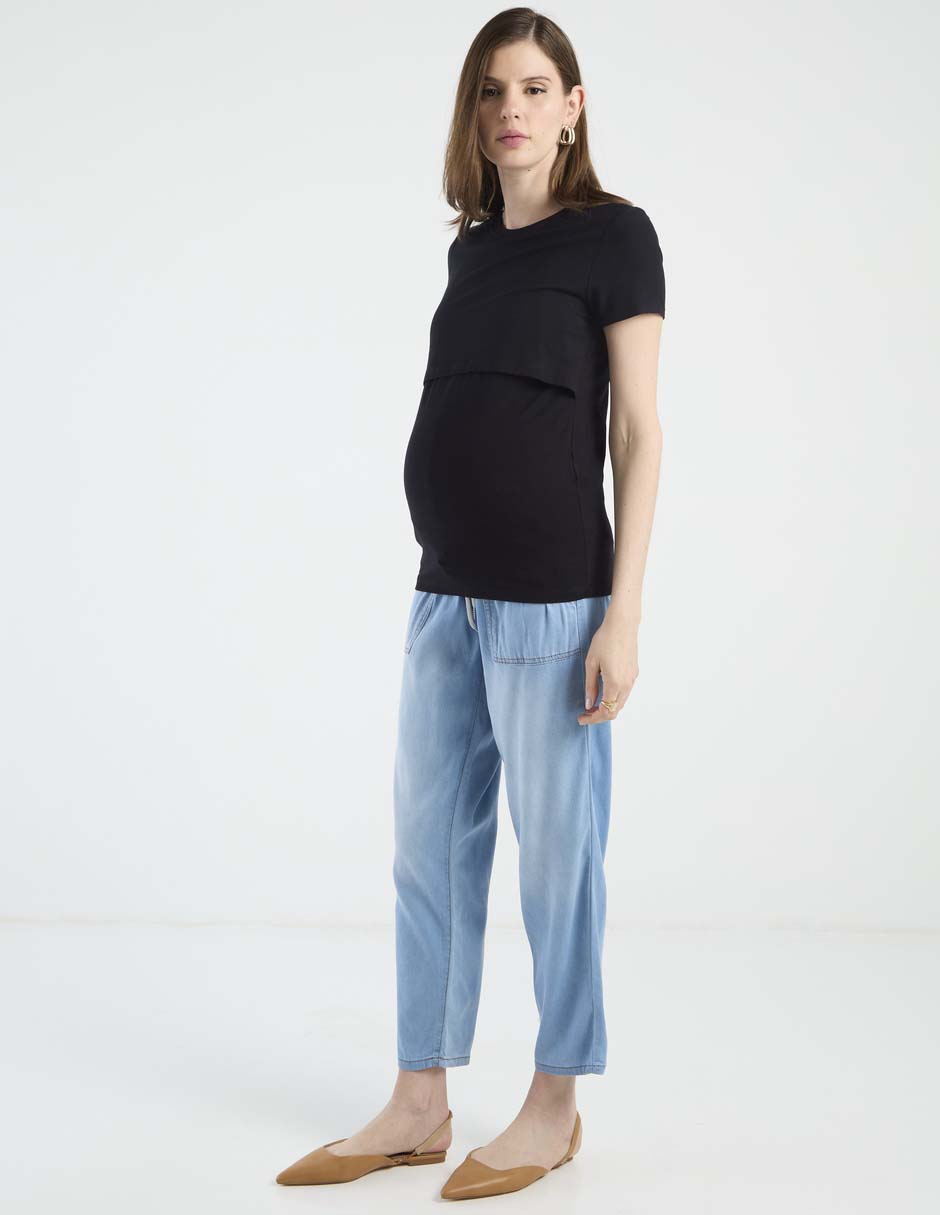 Jeans maternidad straight 3