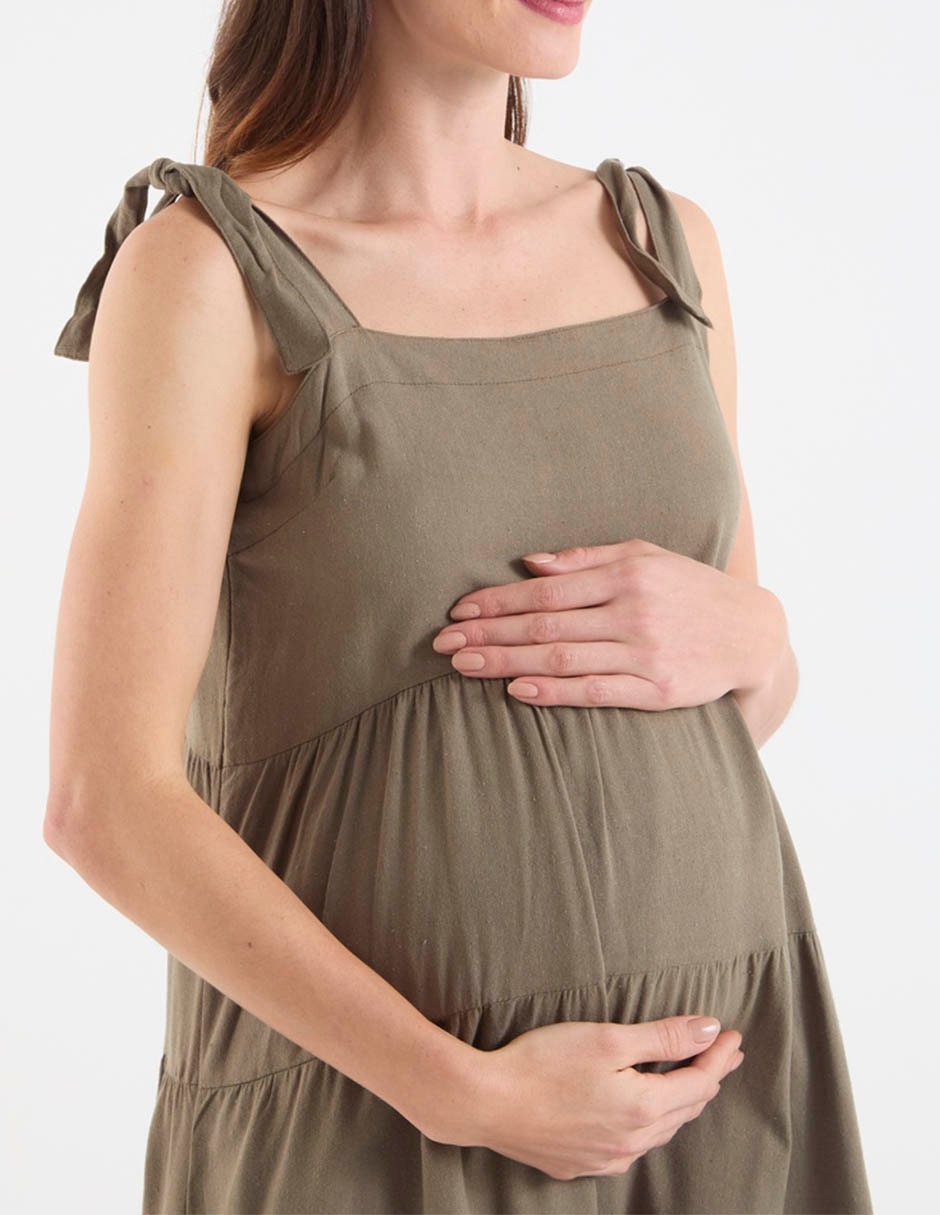 Vestido maternidad midi casual One To Nine