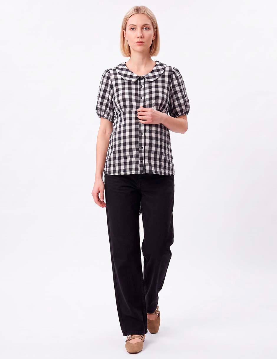 Blusa maternidad manga corta