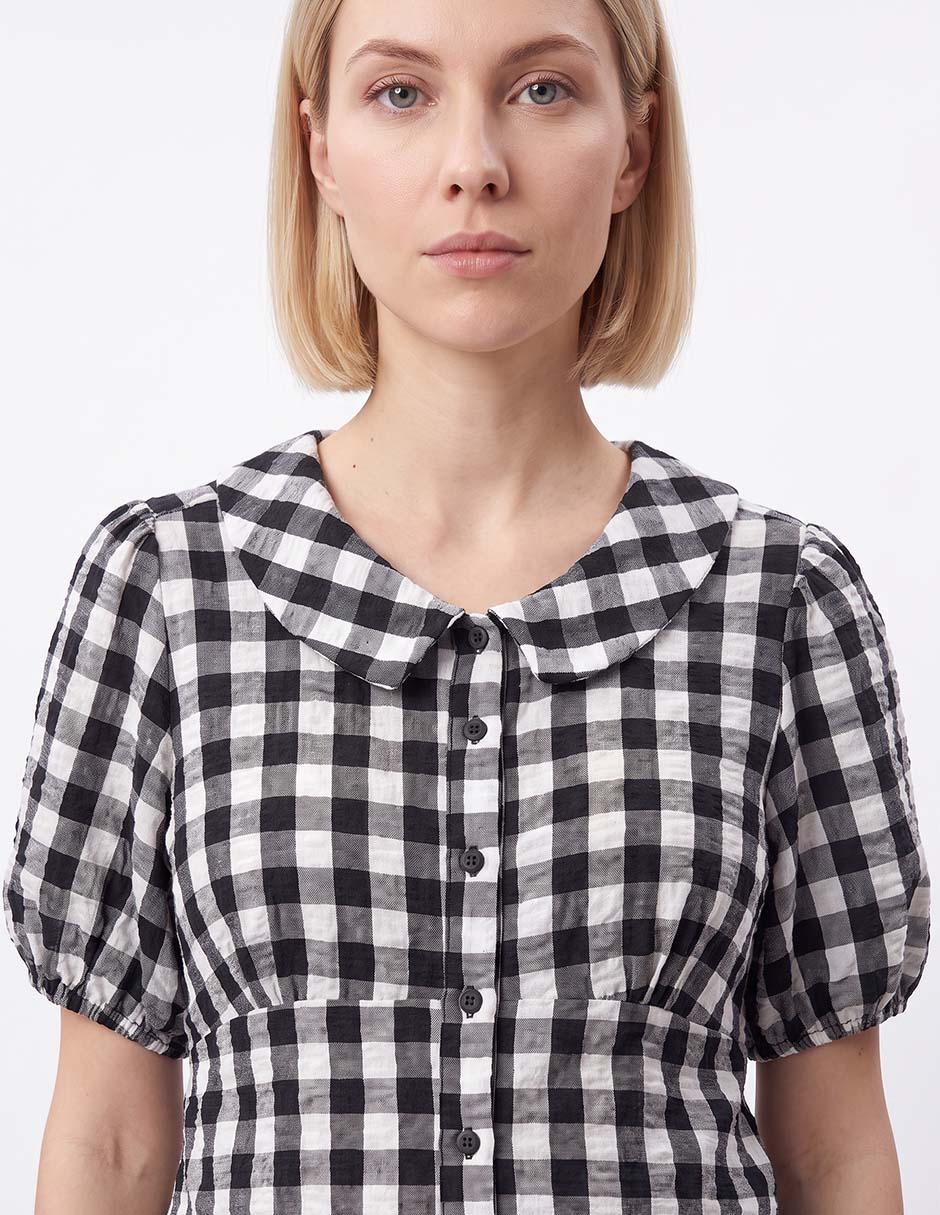 Blusa maternidad manga corta