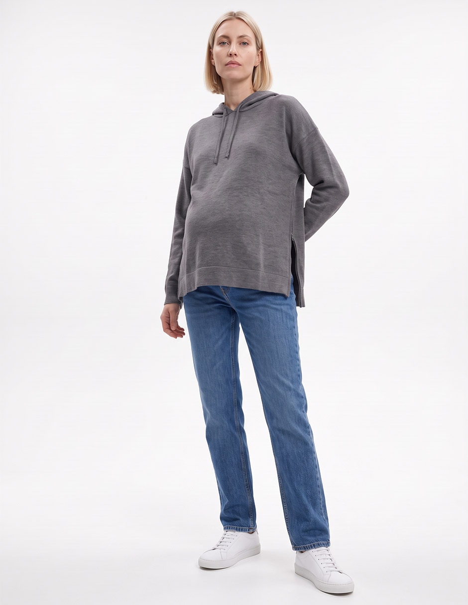 Sudadera maternidad con capucha 3