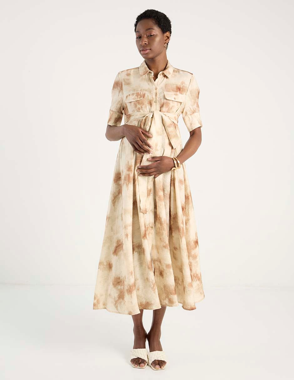 Vestido maternidad crop casual 7