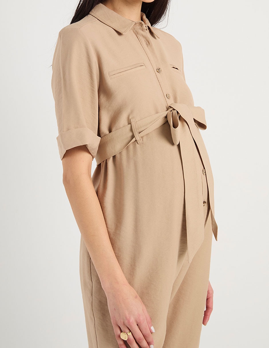 Jumpsuit maternidad Expecting Essentials casual 1