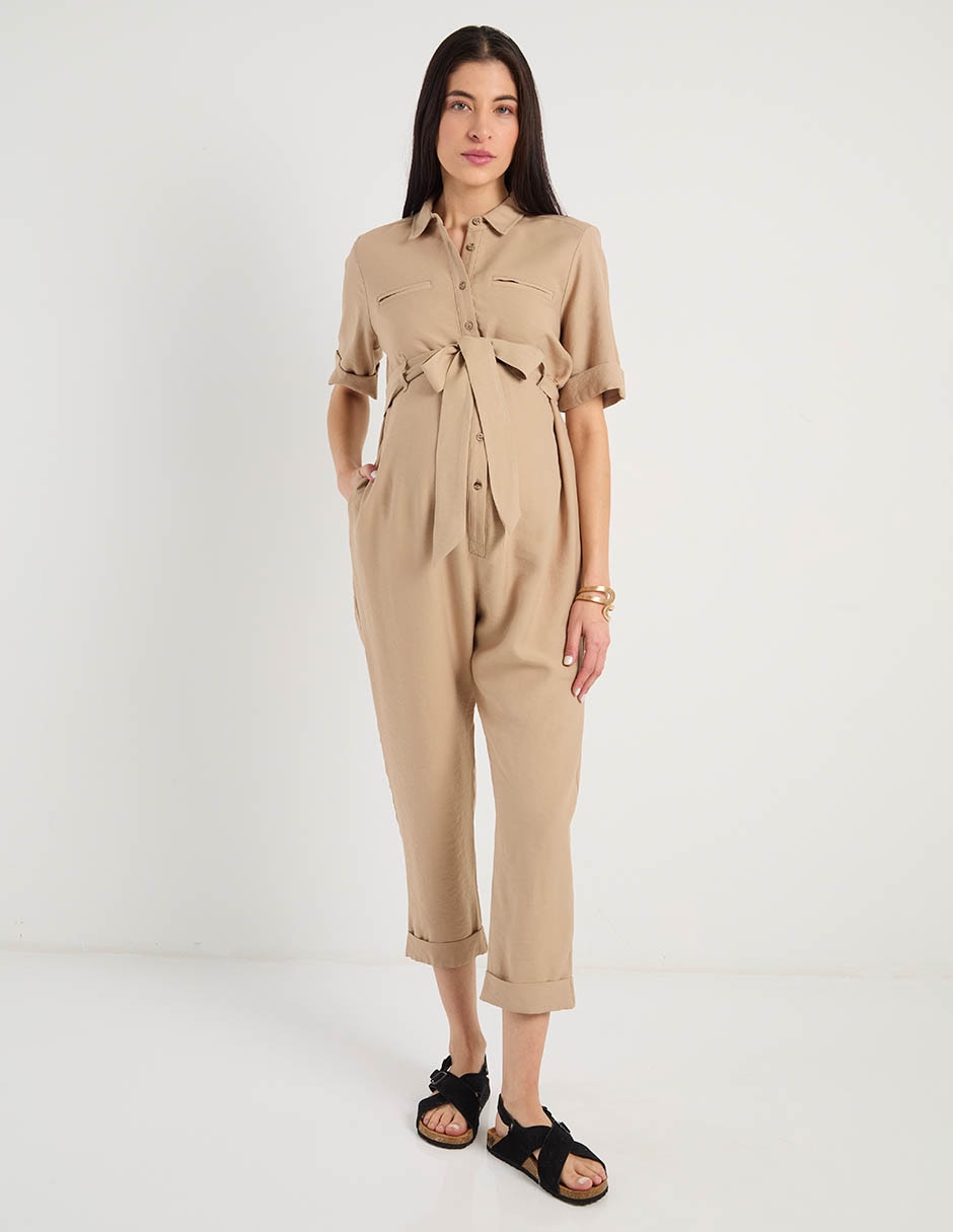 Jumpsuit maternidad Expecting Essentials casual 7