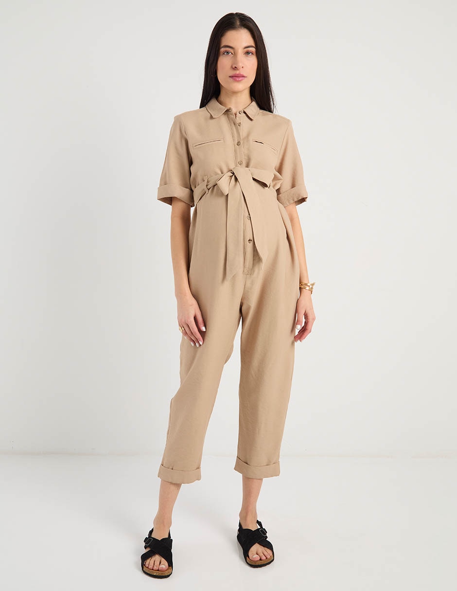Jumpsuit maternidad Expecting Essentials casual 8