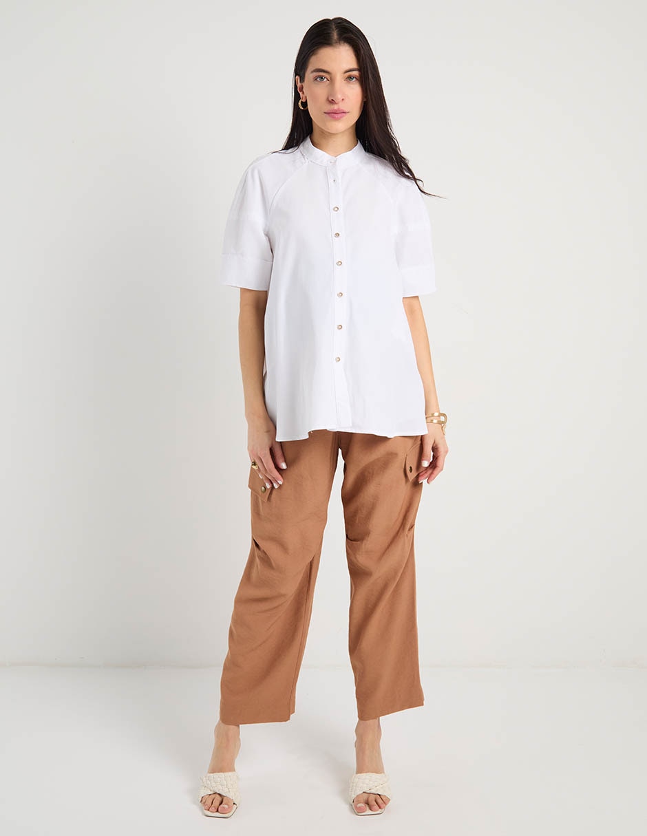 Blusa maternidad manga al codo 8
