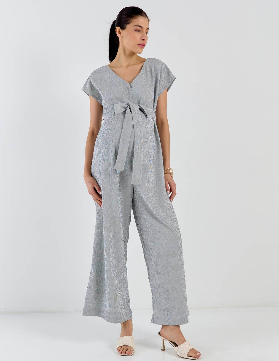 Jumpsuit maternidad Expecting Essentials casual estampado a rayas