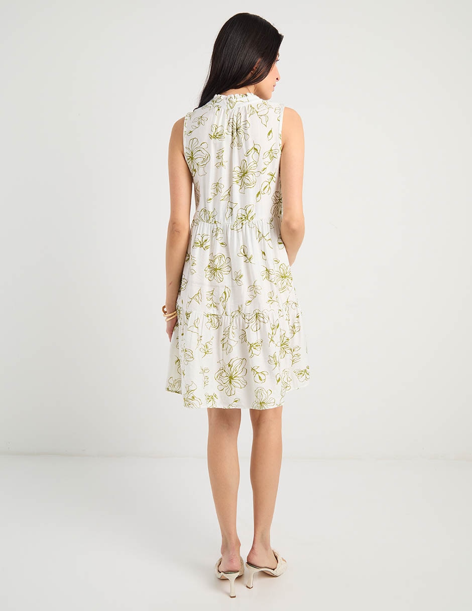Vestido maternidad a la rodilla casual 6