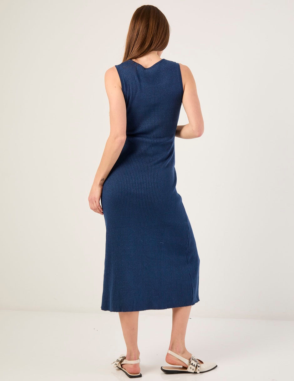 Vestido maternidad midi casual 3