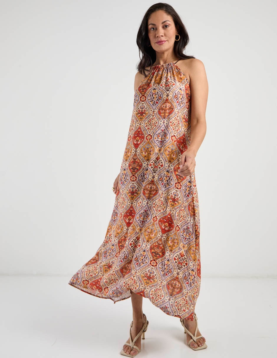 Vestido maternidad largo casual Expecting Essentials