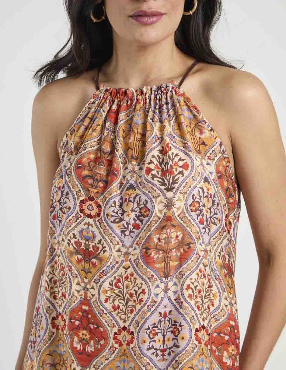 Vestido maternidad largo casual Expecting Essentials