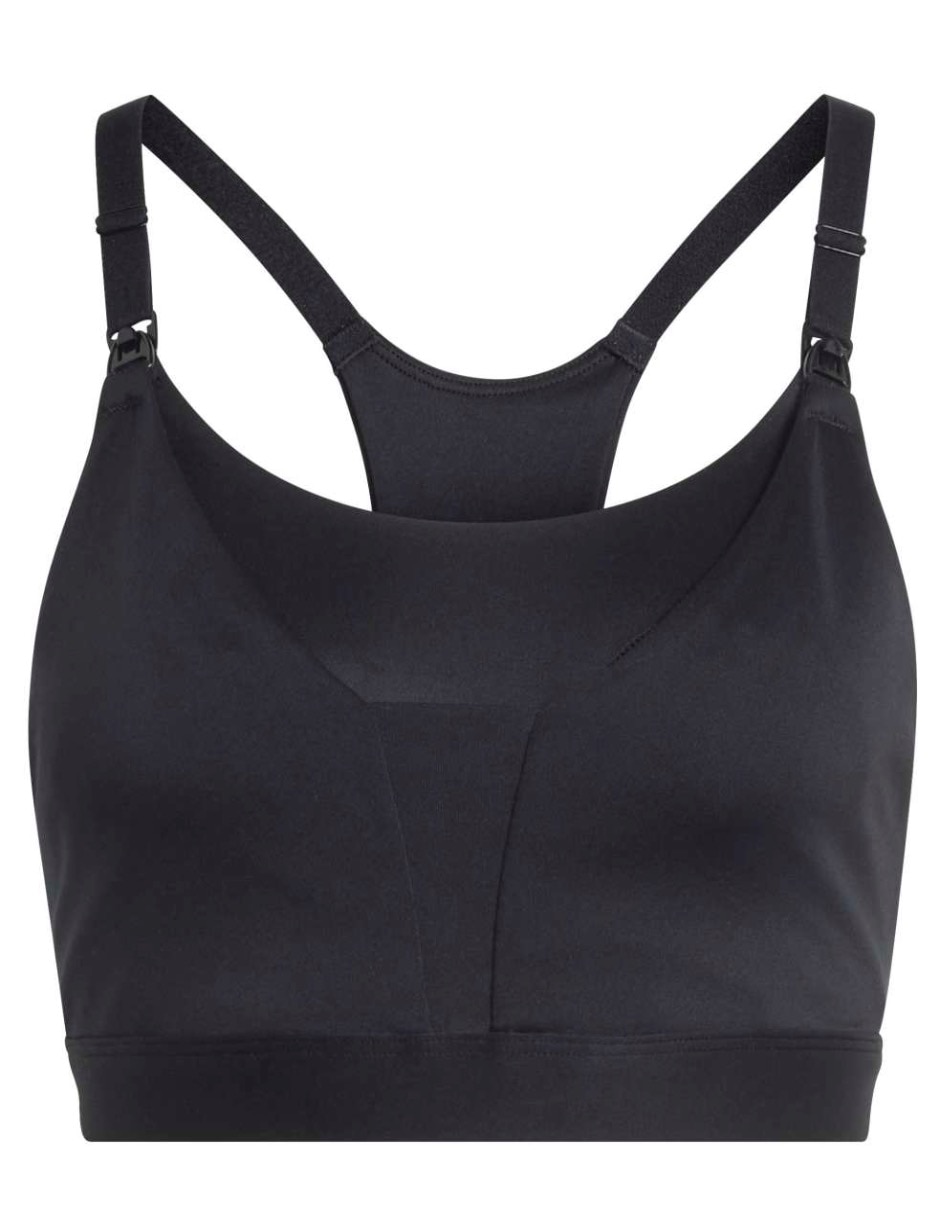 Top maternidad cuello redondo escote regular tirante delgado Top maternidad cuello redondo escote regular tirante delgado