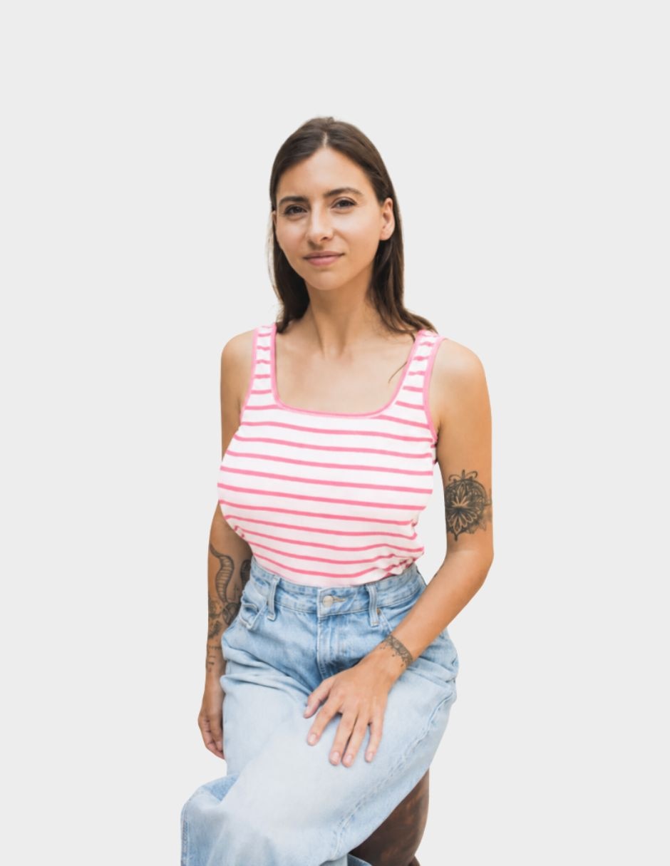 Playera manga corta para mujer 2