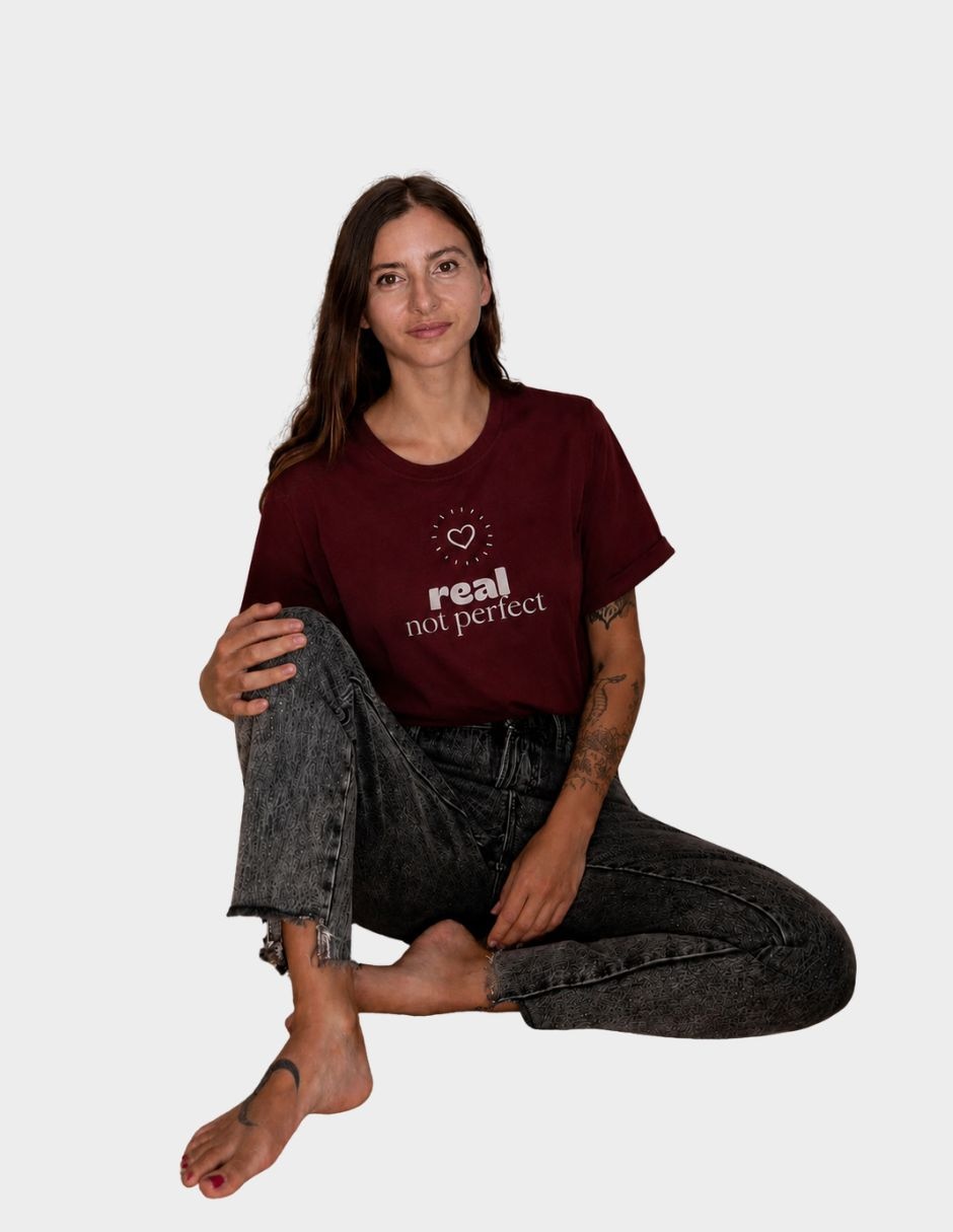 Playera maternidad manga corta cuello redondo 4