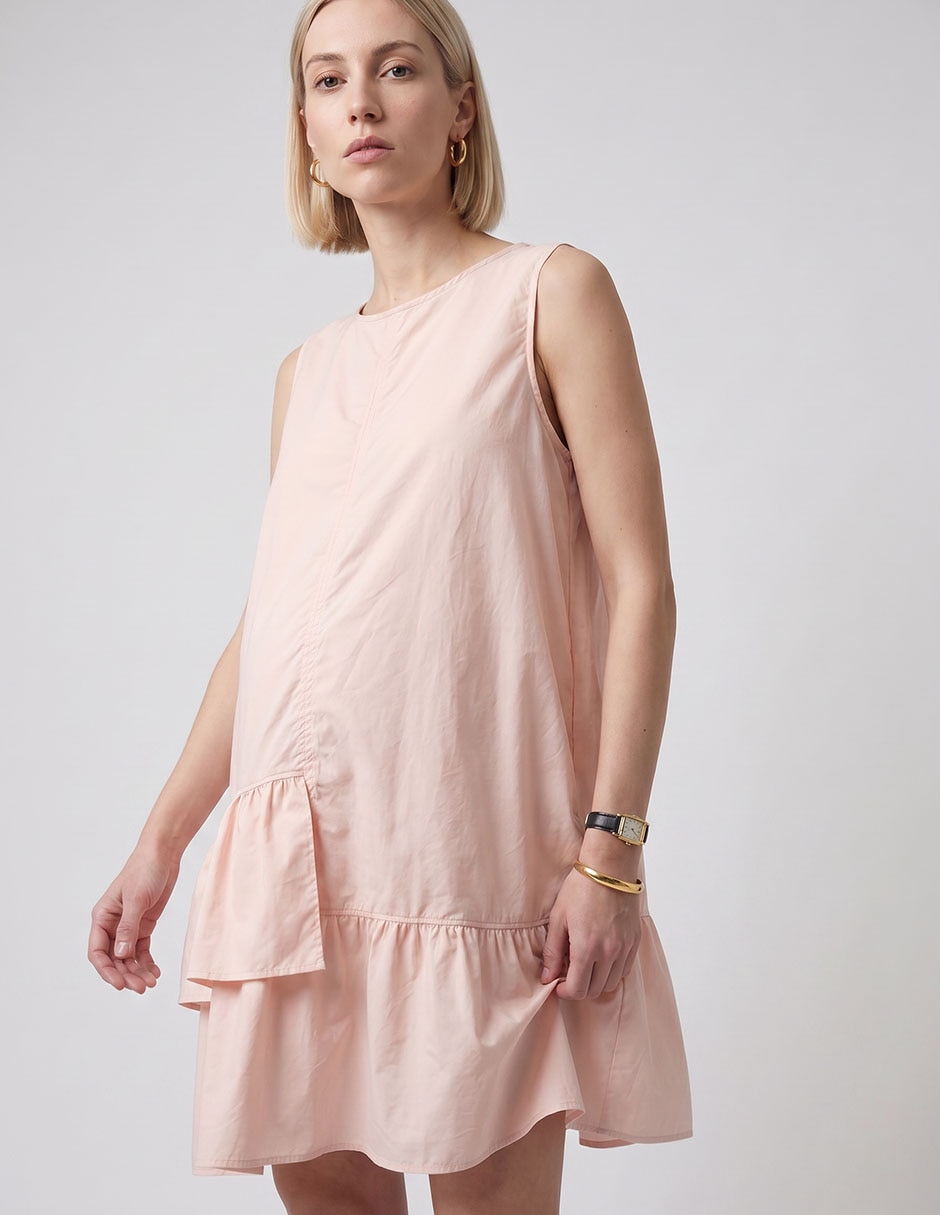 Vestido Maternidad Rodilla Casual Expecting Essentials