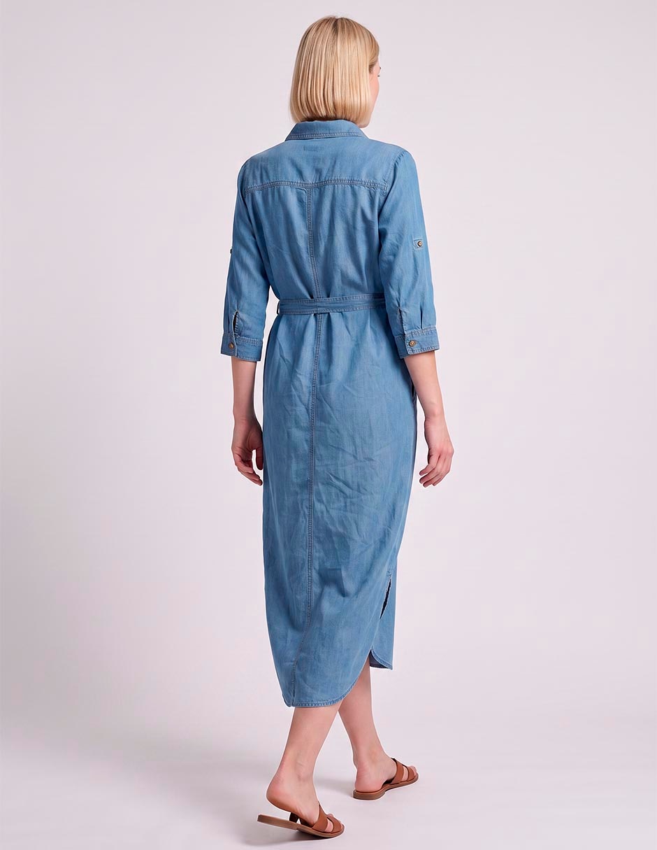 Vestido maternidad midi casual