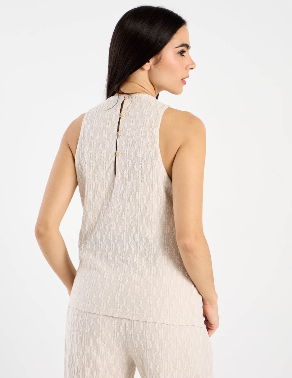 Blusa maternidad sin manga 2