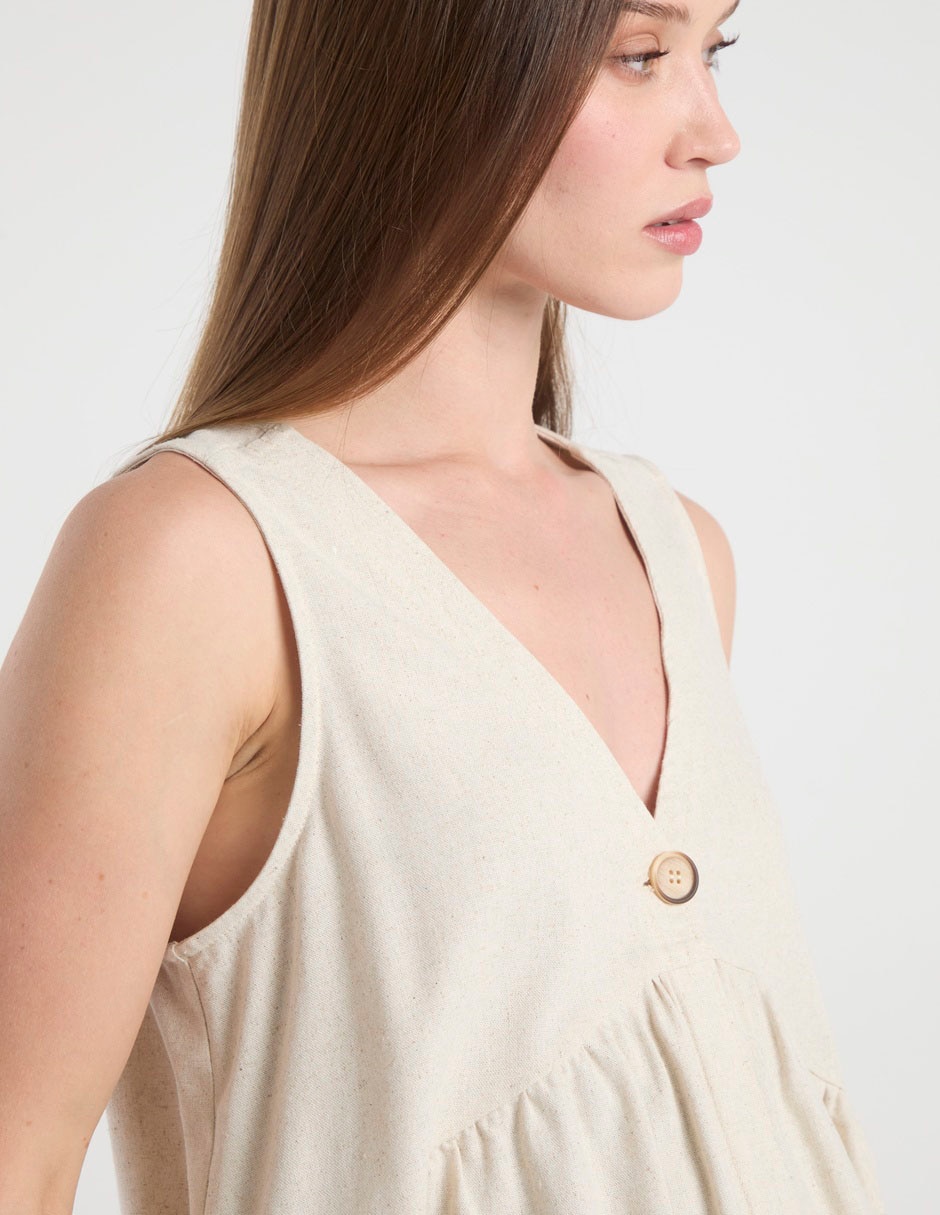 Blusa maternidad sin manga 4