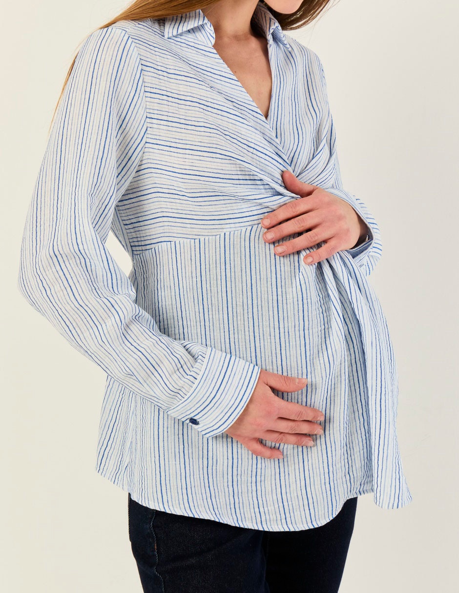 Blusa maternidad manga larga 3