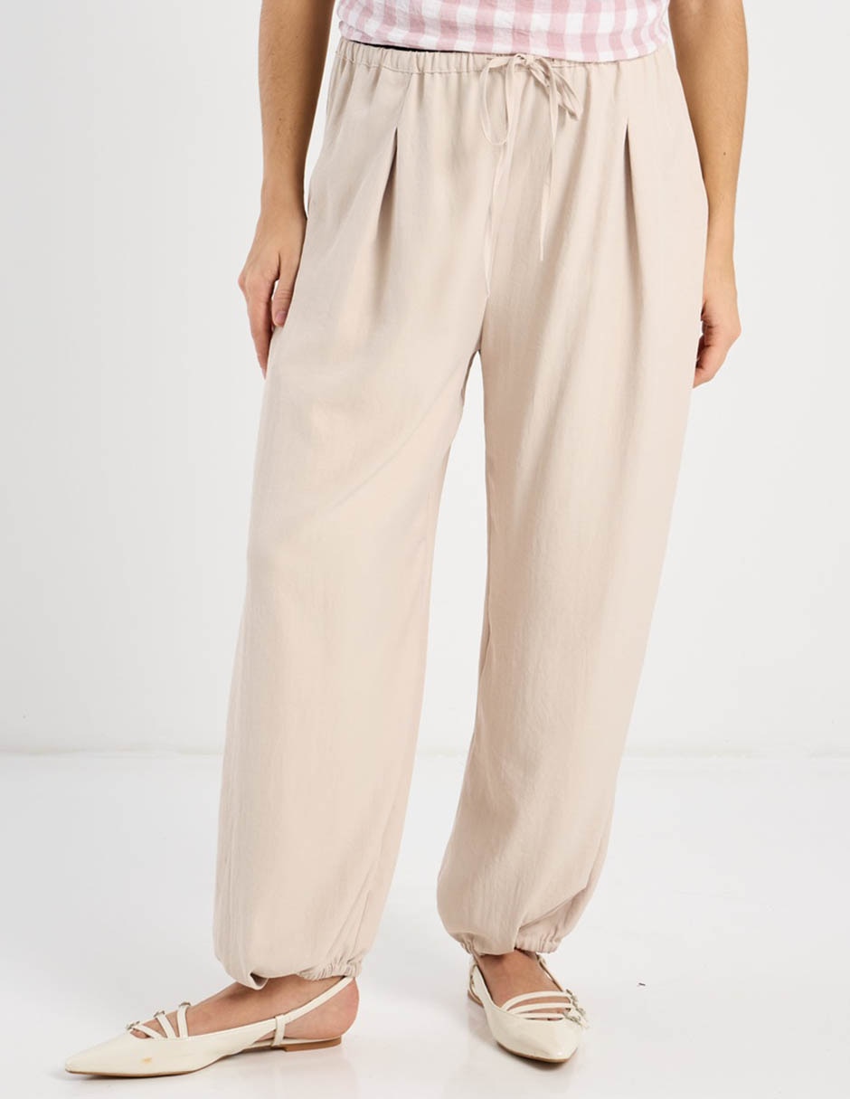 Pantalón maternidad relajado