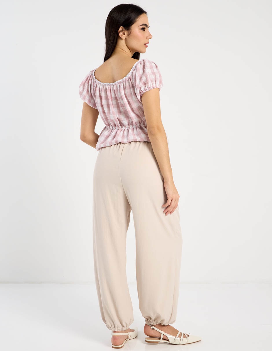 Pantalón maternidad relajado 9