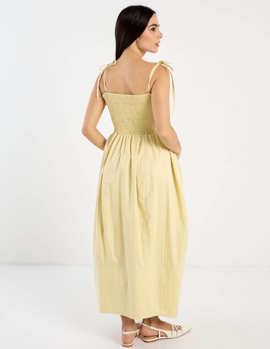 Vestido maternidad largo casual Expecting Essentials