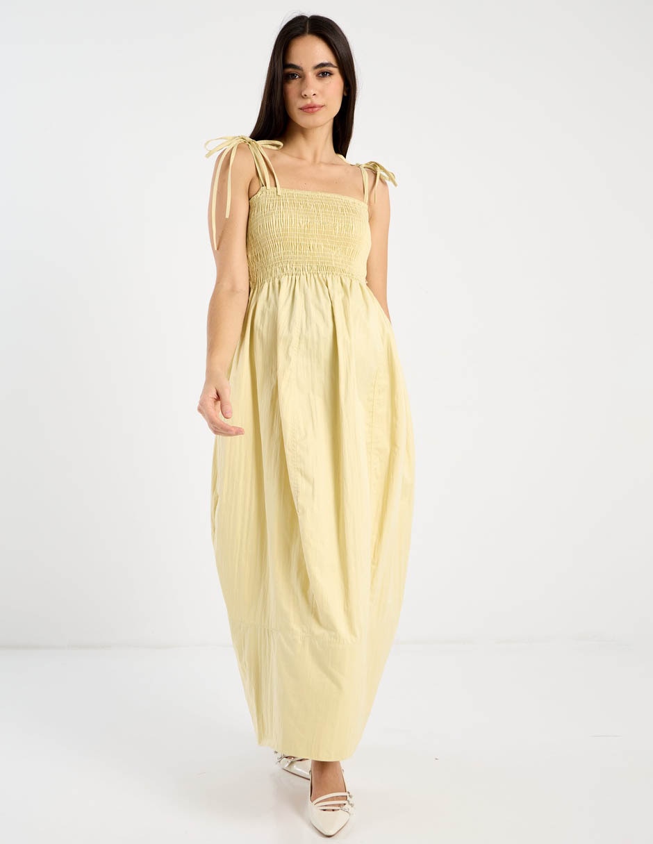 Vestido maternidad largo casual Expecting Essentials