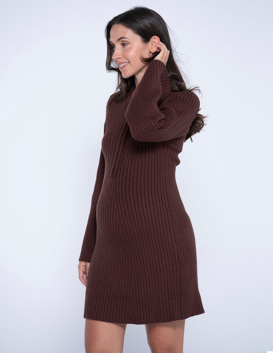 Vestido maternidad corto casual 5
