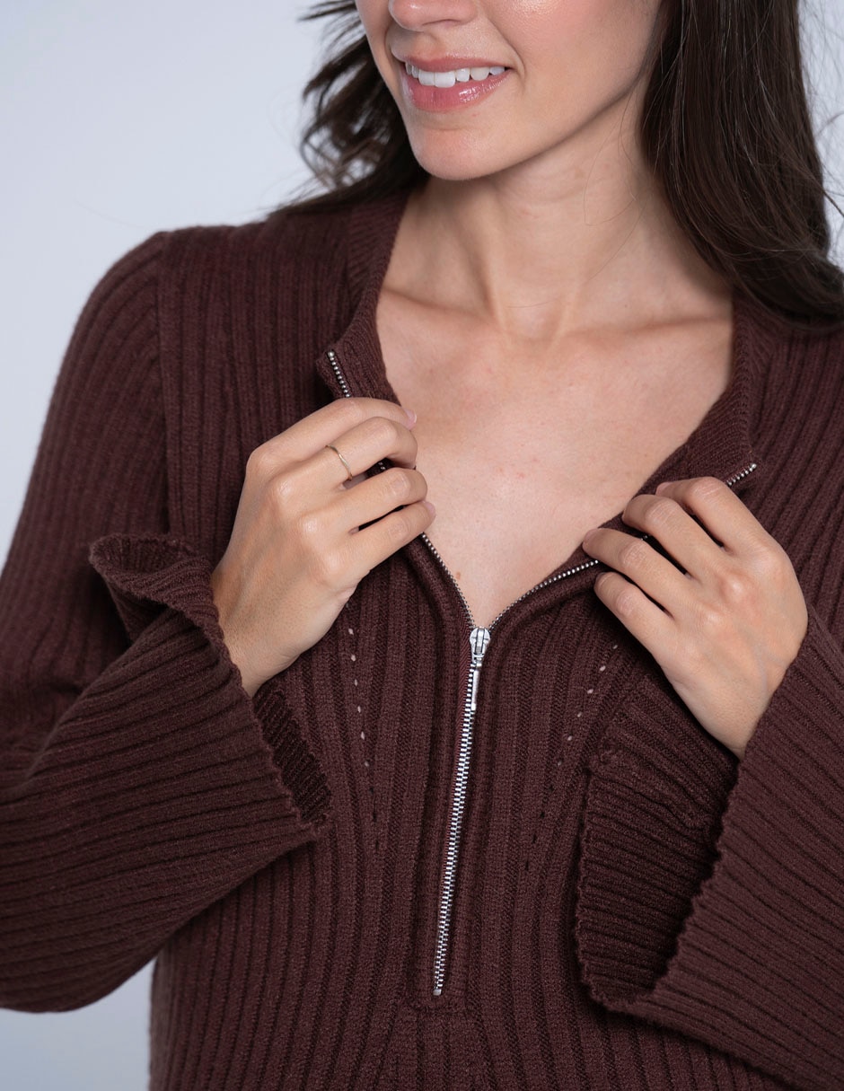 Vestido maternidad corto casual 2