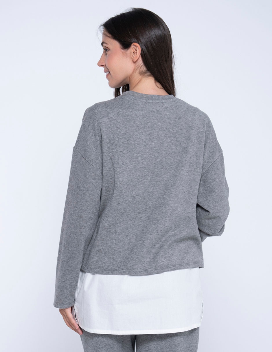 Blusa maternidad manga larga 4