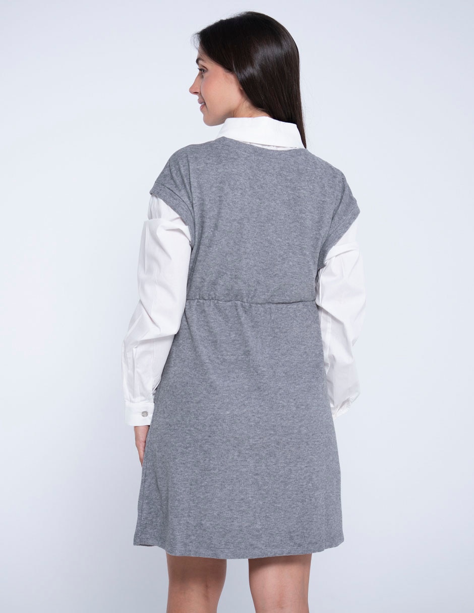 Vestido maternidad arriba de la rodilla casual 4