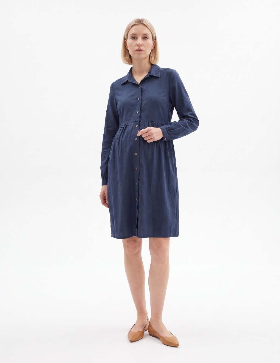 Vestido maternidad casual 3