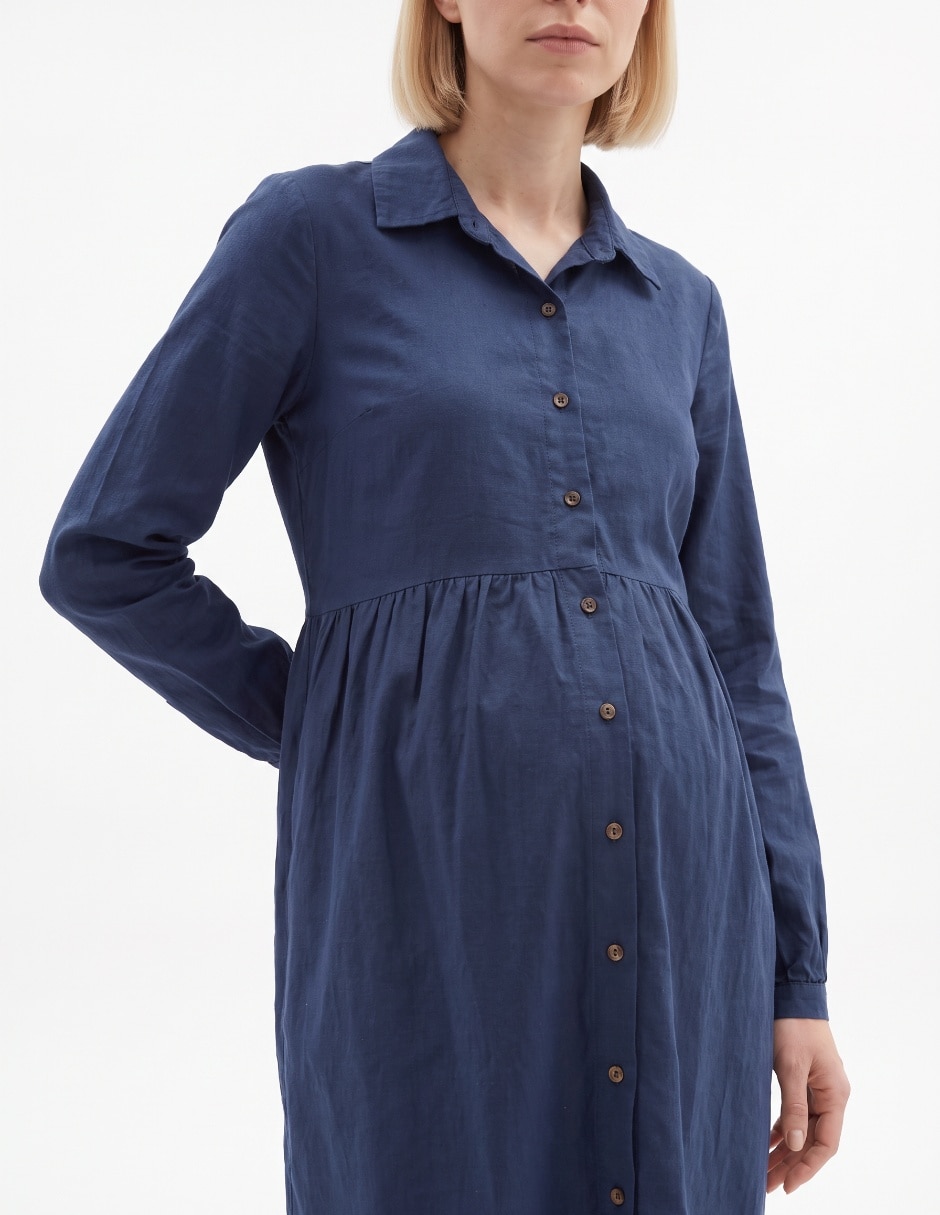 Vestido maternidad casual 4