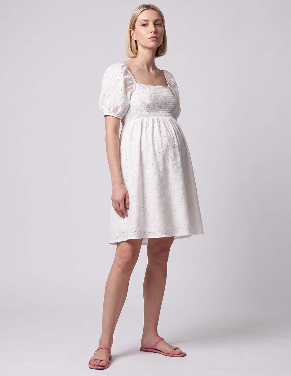 Vestido maternidad corto casual