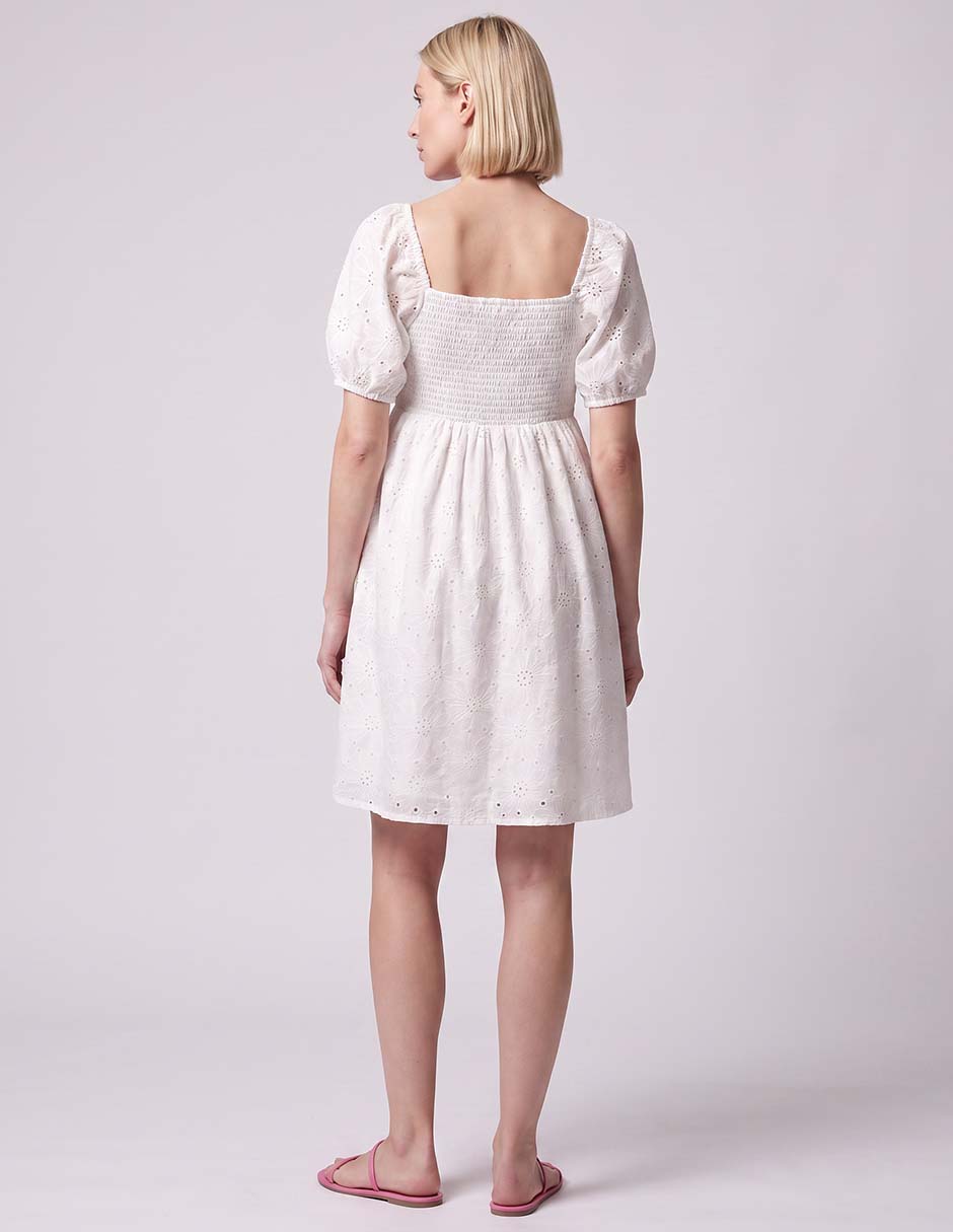 Vestido maternidad corto casual 2