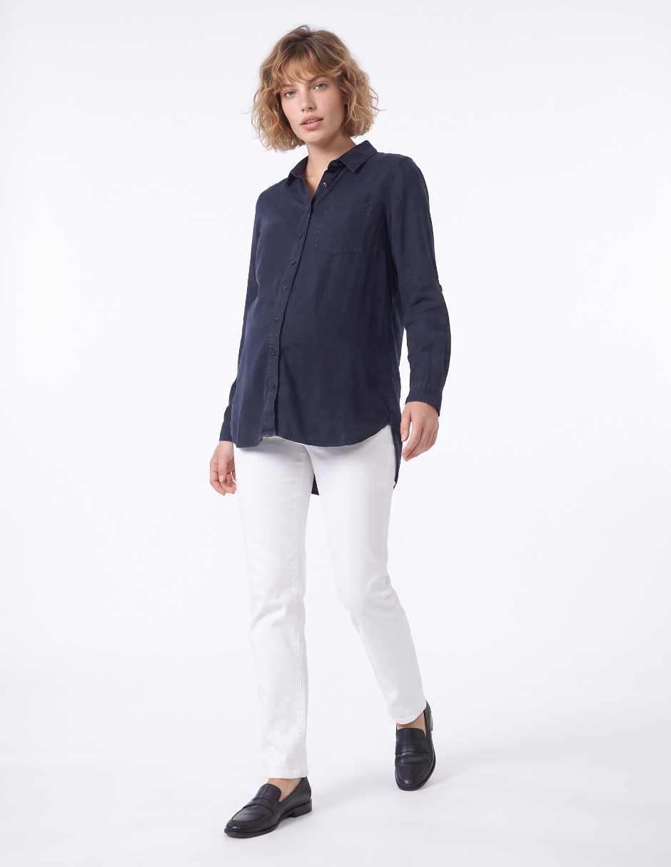 Blusa maternidad manga larga 3