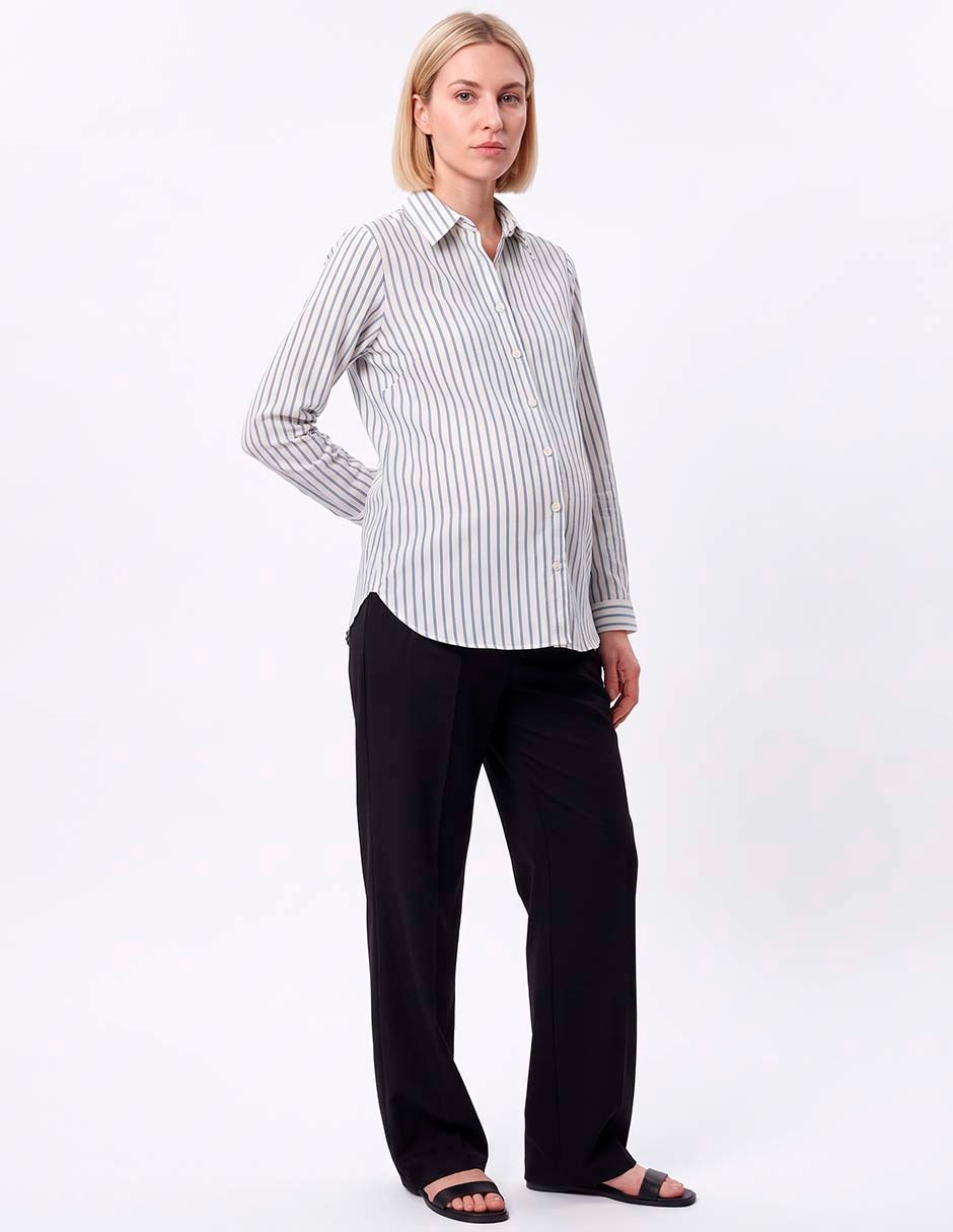 Blusa maternidad manga larga
