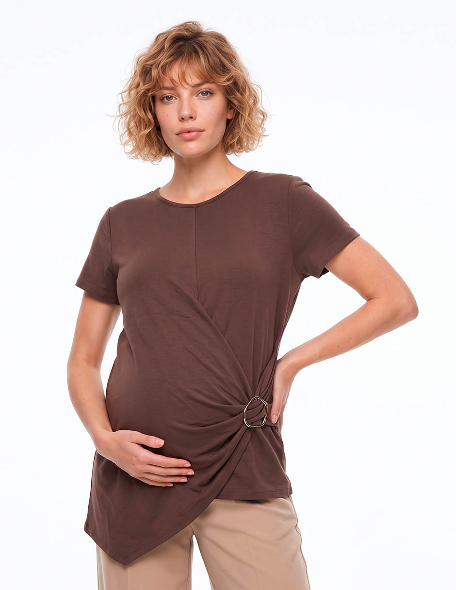 Blusa maternidad manga corta Blusa maternidad manga corta
