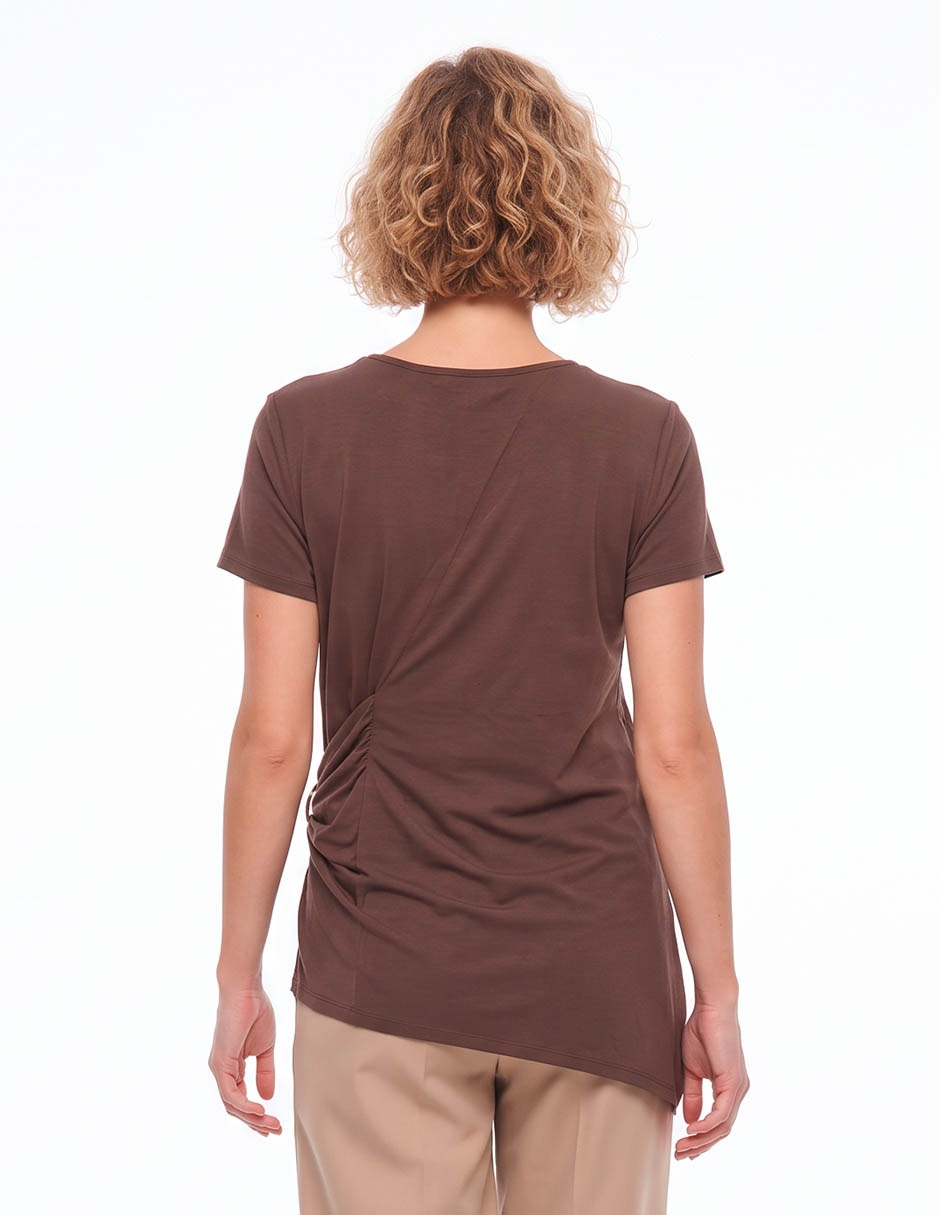 Blusa maternidad manga corta 2