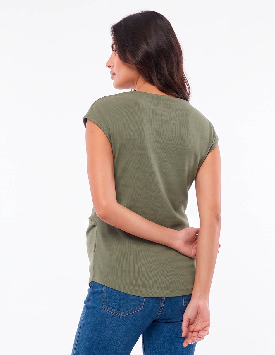 Blusa maternidad manga Corta 2